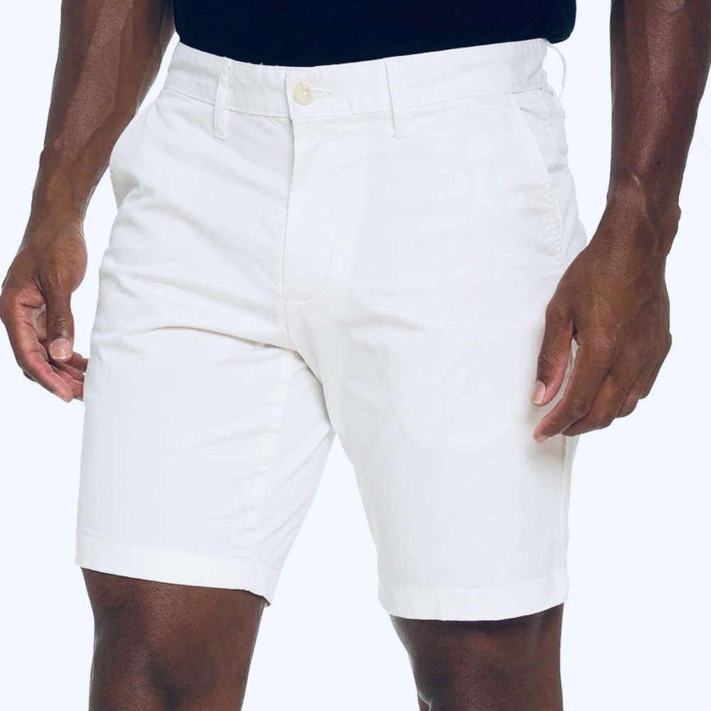 Robert Graham Classic “Lonestar” Short in Bright White 35 Waist